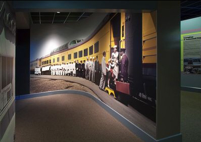 American Travels By Rail - Staff of Passenger Train