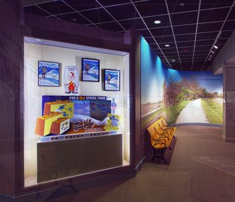 American Travels By Rail - Rail to Trail Exhibit