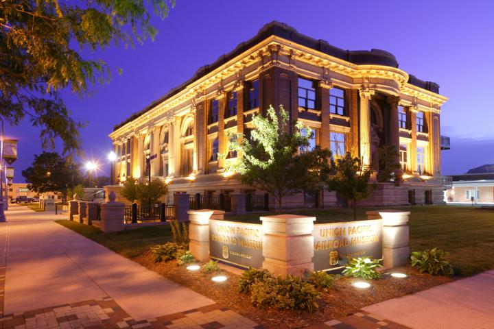 Medium | Union Pacific Museum at Night